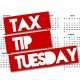 Tax Tip Tuesday Financial Blog Post