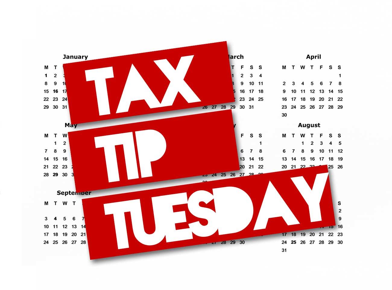 Tax Tip Tuesday Financial Blog Post