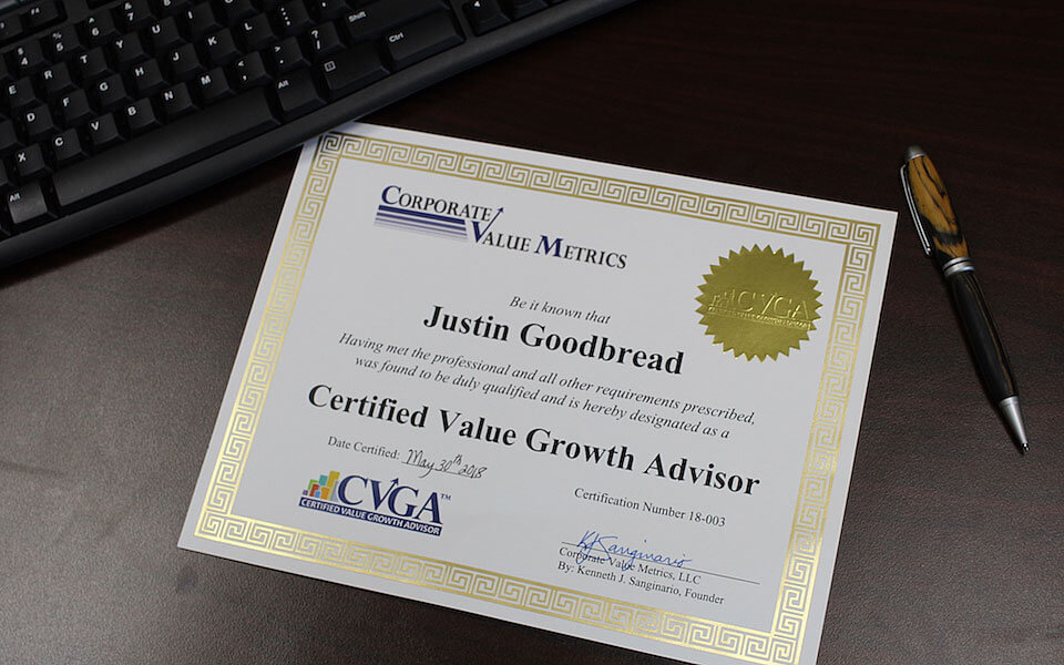 goodbread CVGA certification