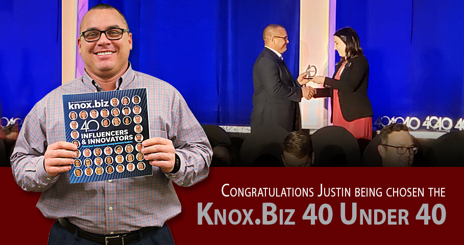 Knoxbiz 40 Under 40 winner Justin Goodbread