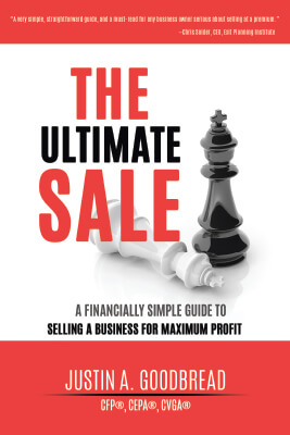 The Ultimate Sale business book by Justin Goodbread