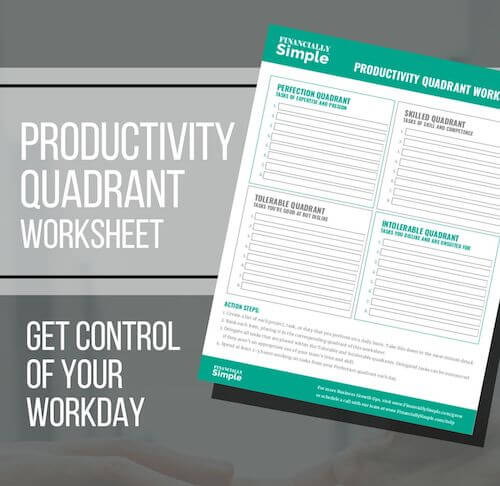 productivity worksheet download